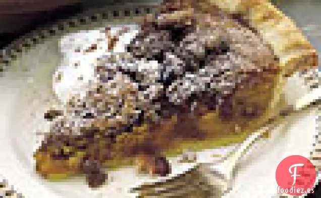 Pastel de Calabaza con Miel de Jengibre