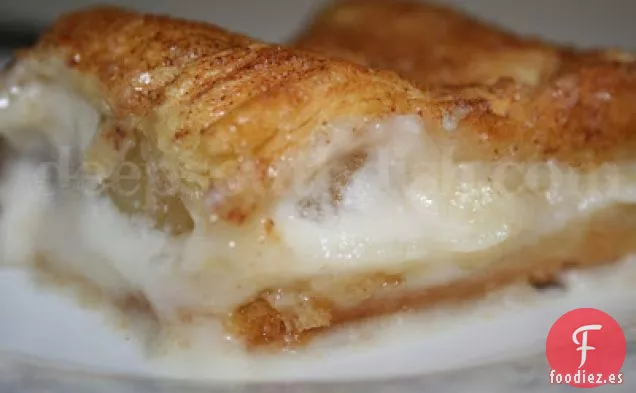 Postre de Manzana y Queso Crema