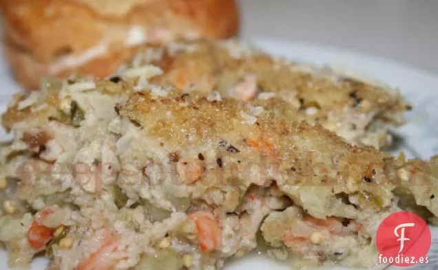 Aderezo de Mariscos y Berenjenas