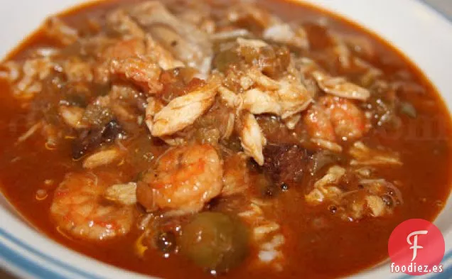 Gumbo de Mariscos y Okra