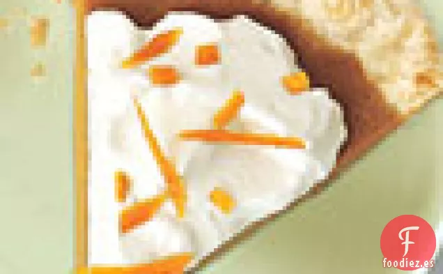 Tarta de Calabaza Cítrica con Crema Grand Marnier