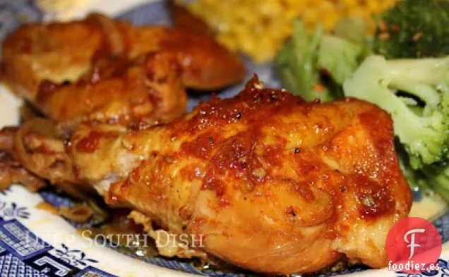 Pollo a la Parrilla al Horno de la Vieja Escuela