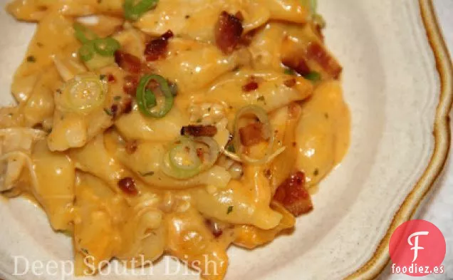 Macarrones de Pollo y Queso de Búfalo