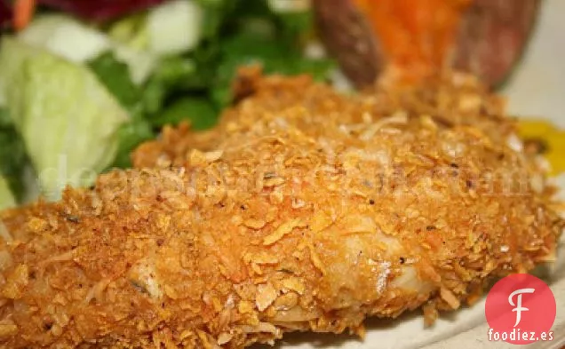 Pollo de Suero de Mantequilla Frito Al Horno Crujiente