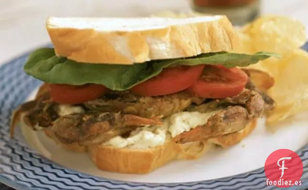 Sándwiches de Cangrejo de Cáscara Blanda