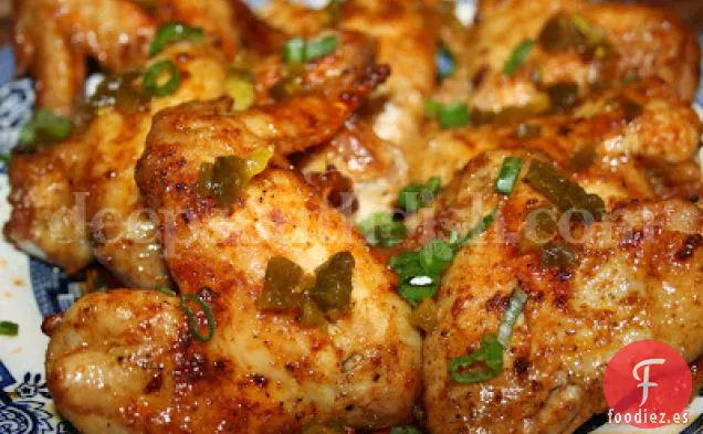 Alitas Calientes de Luisiana Al Horno
