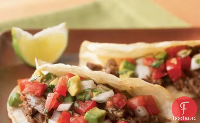 Tacos de Carnitas de Ternera