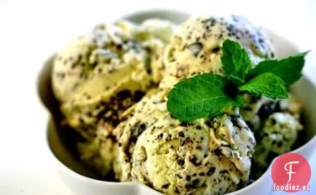 Helado de Chispas de Chocolate y Menta