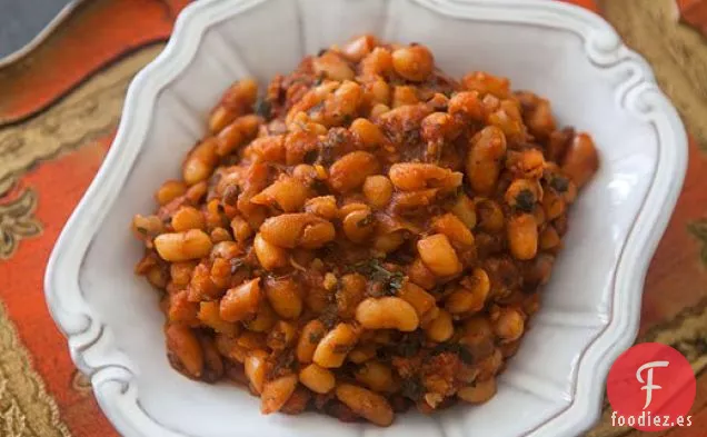 Frijoles al Horno en Salsa de Tomate