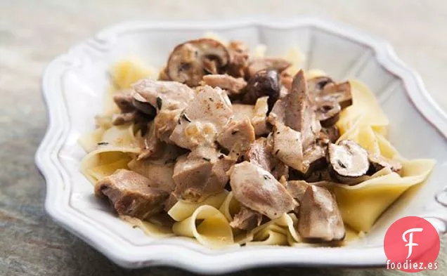 Stroganoff de Pavo