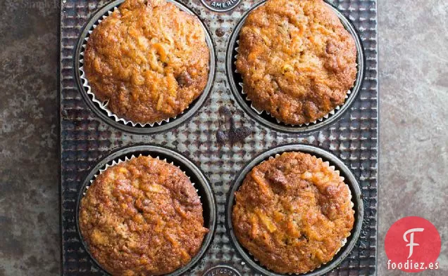 Cupcakes de Manzana y Zanahoria