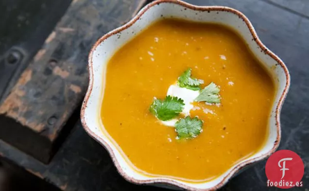 Sopa de Calabaza al Curry