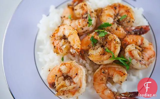 Gambas a la Pimienta