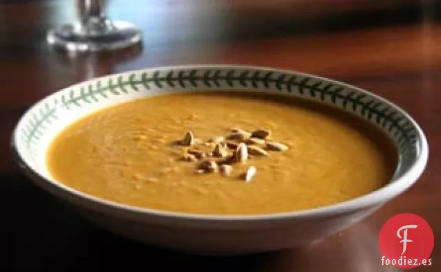 Sopa de Calabaza Picante