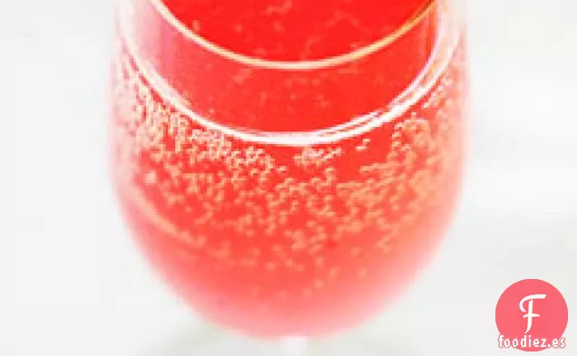 Spritzer de Ruibarbo de Limón y Romero