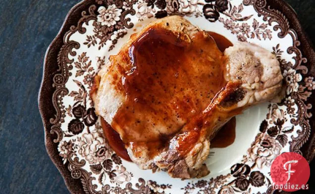 Chuletas de Cerdo con Salsa Agridulce