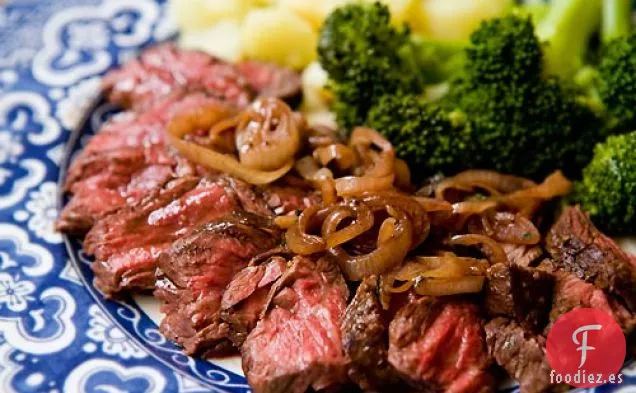 Colgador de Carne con Chalotes