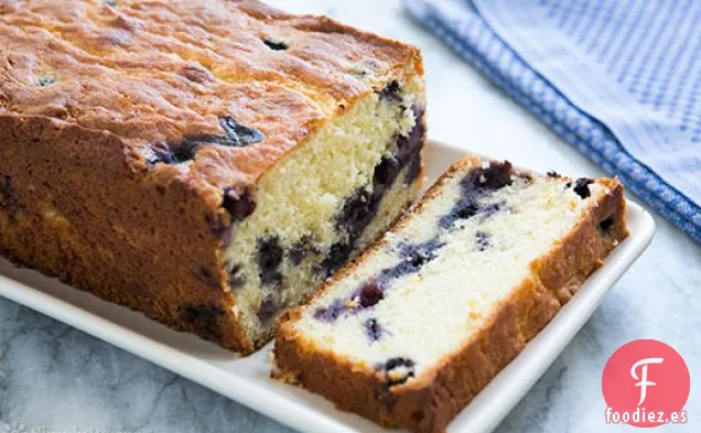 Tarta de Requesón de Arándanos y Limón