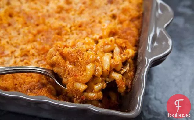Macarrones de Chorizo y Queso