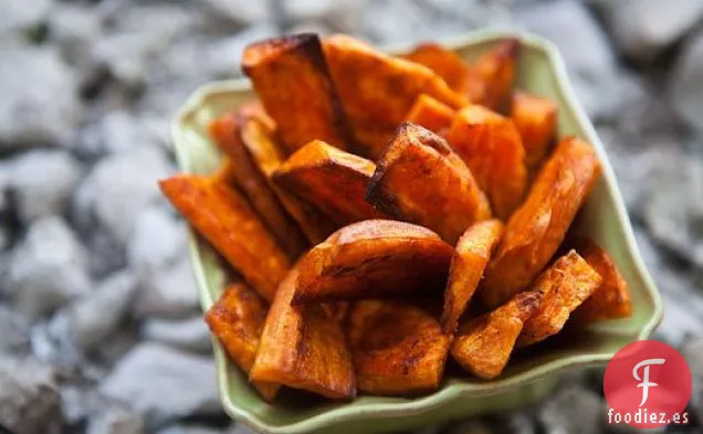 Patatas Fritas de Camote Al Horno