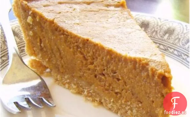 Pastel de calabaza sin lácteos ni soja