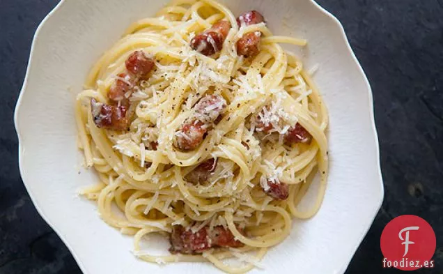 Pasta Espagueti Carbonara