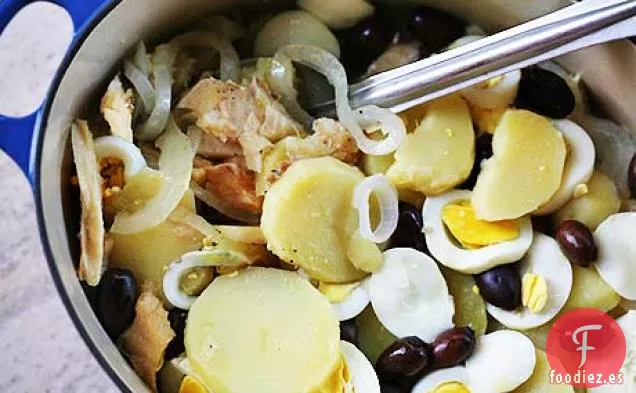 Estofado de Bacalao Salado portugués (Bacalao o Bacalhoada)