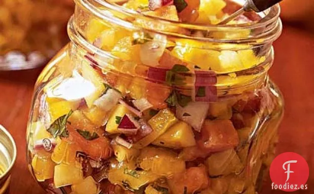 Salsa Tropical de Tomate Amarillo