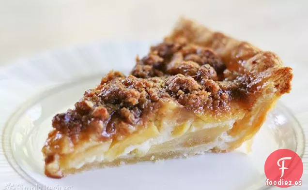 Tarta de Manzana con Crema Agria