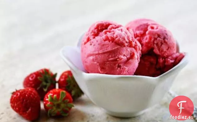 Yogur Helado de Fresa