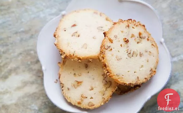 Galletas de Nuez con Queso Crema