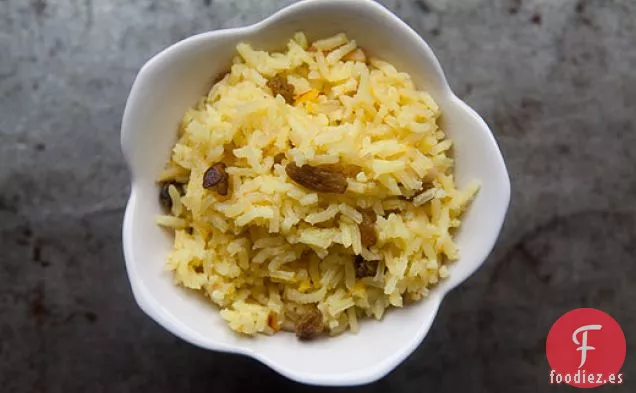 Pilaf de Arroz con Azafrán