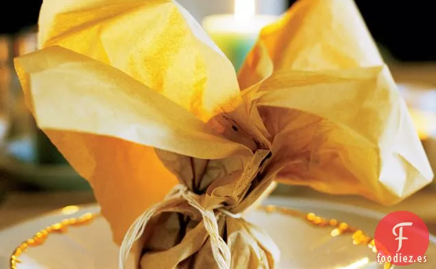 Bacalao al Vapor al Té Horneado en Papel