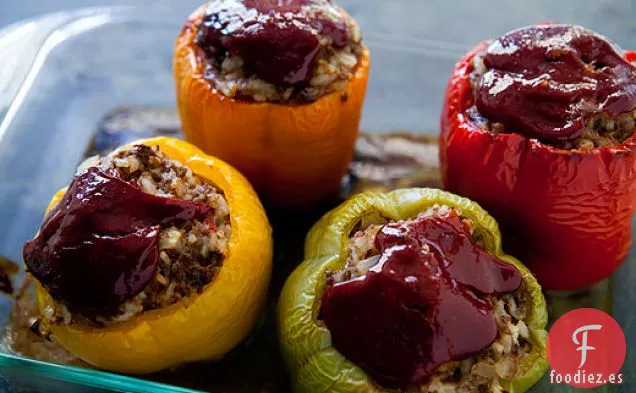 Pimientos Rellenos de Papá