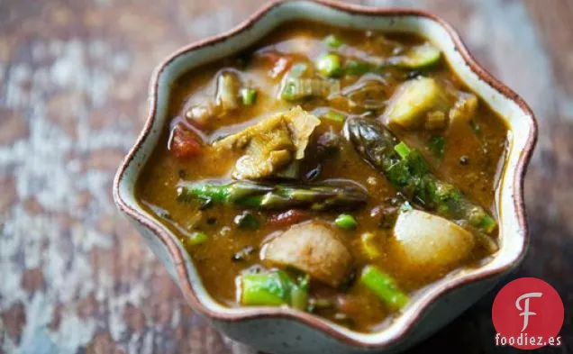 Sopa de Minestrone de Primavera