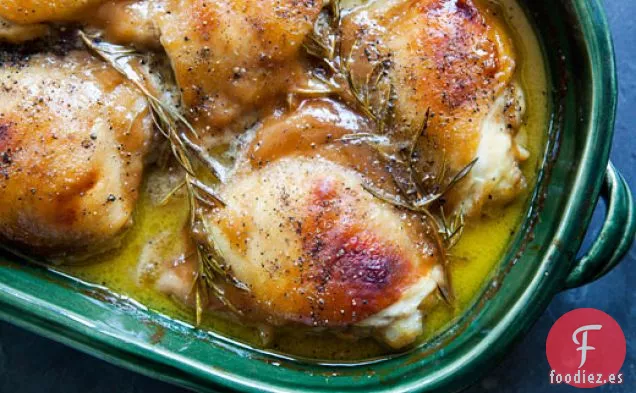 Pollo con Mostaza y Miel