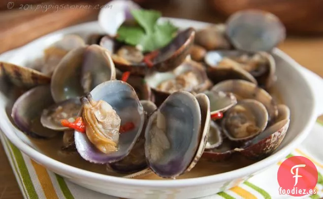 Almejas con Ajo y Chile