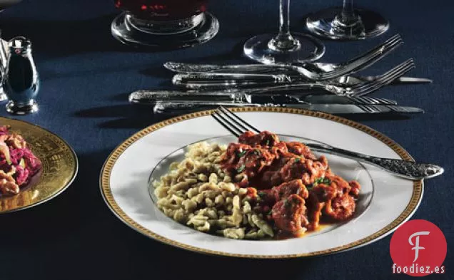 Spaetzle de Semillas de Calabaza