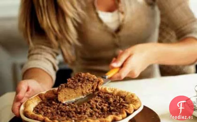 Pastel de Calabaza Cubierto con Streusel de Canela