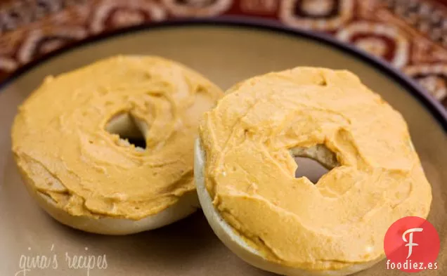 Queso Crema con Especias de Calabaza