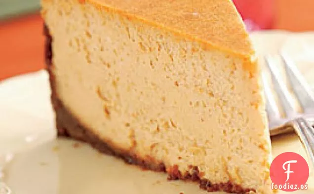 Tarta De Queso De Calabaza Con Especias Y Corteza De Jengibre