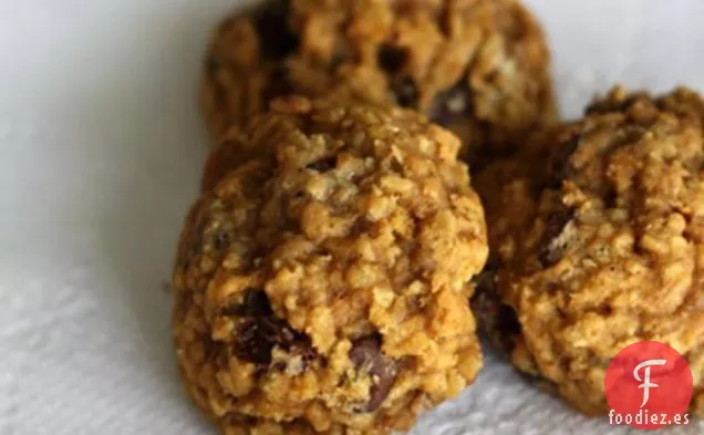 Receta de Galletas de Chocolate con Chispas de Avena y Calabaza