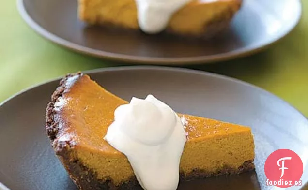 Pastel de Mascarpone de Calabaza y Naranja