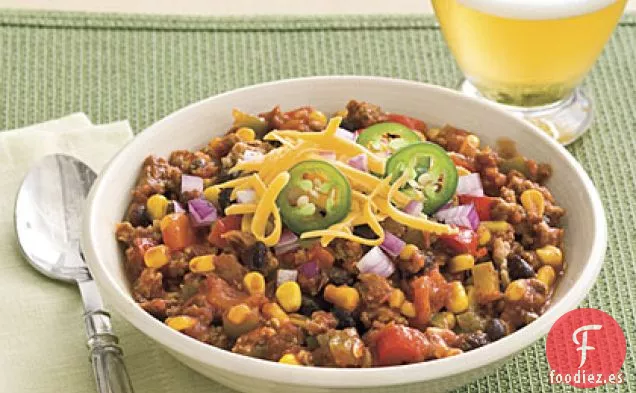 Chile de Pavo de cocción lenta