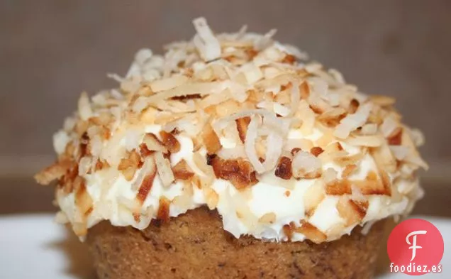 Cupcakes de Plátano y Coco