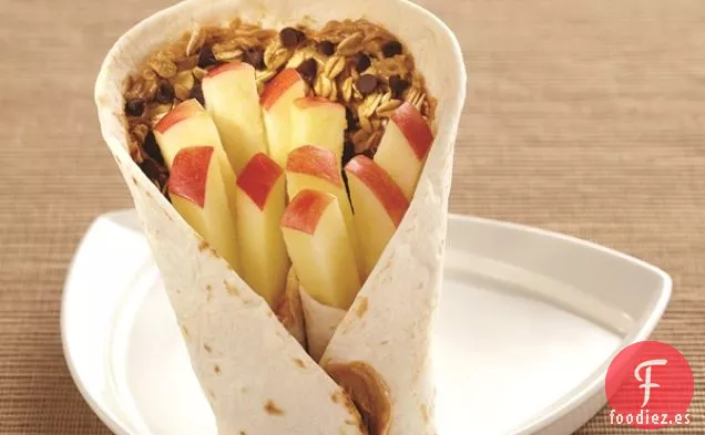 Bocadillo o Sándwich con Patatas Fritas de Manzana increíbles