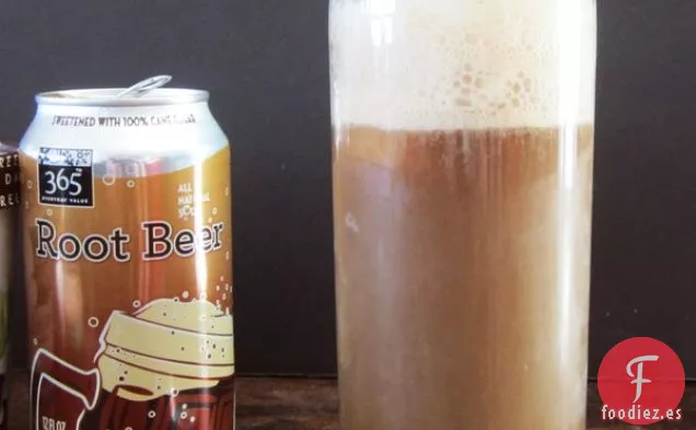 Flotador de Cerveza de Raíz sin Lácteos