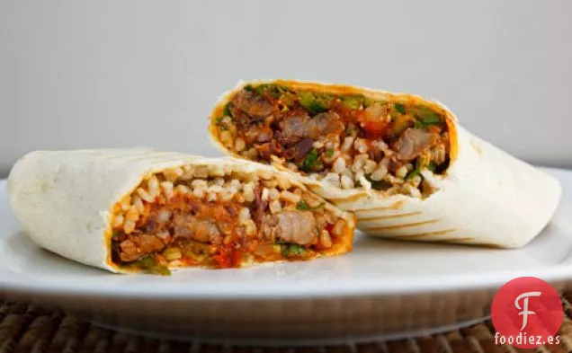 Burrito Coreano de Costilla Corta