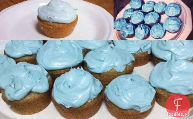 Cupcakes Veganos de Arándanos