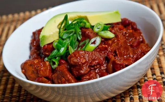 Chile Cocido A Fuego Lento Con Carne